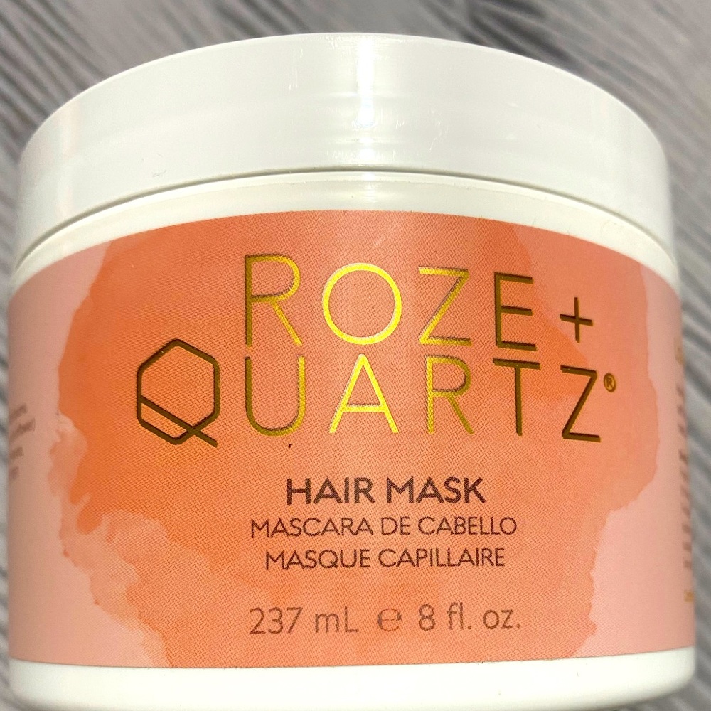 🛑SOLD🛑Rose + Quartz hair mask